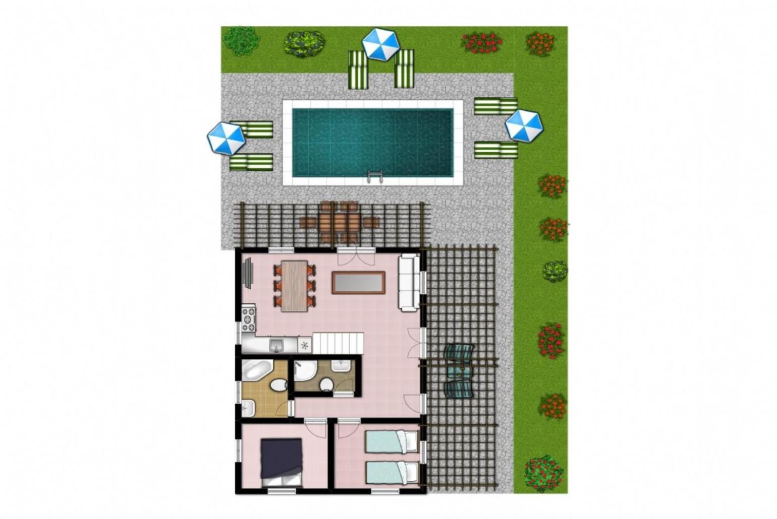 Antigoni Beach House Kounopetra Exterior foto